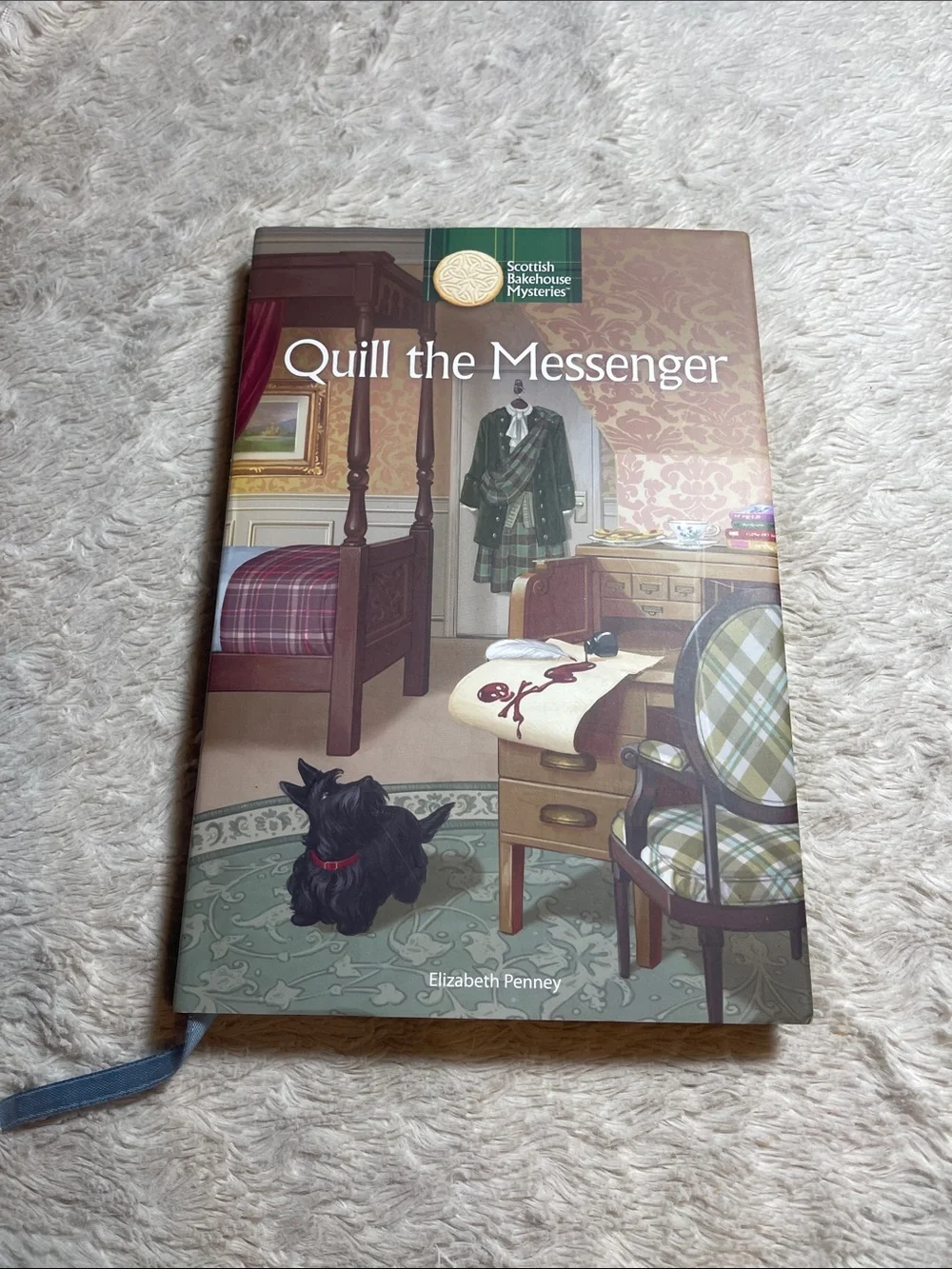 Quill the Messenger Hardcover Mystery Book -